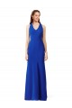 Discount Sleeveless Royal Blue Mermaid V-Neck Prom Dress Canada