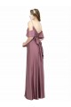 Discount Cold Shoulder Low Back Sheath Off the Shoulder Prom Dress Canada