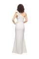 Discount Sleeveless Ivory Sheath One Shoulder Stretch Crepe Prom Dress Canada