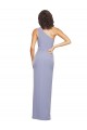 Discount Sleeveless Smoke Blue Sheath One Shoulder Prom Dress Canada
