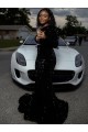 Discount Long Sleeves Black Sheath One Shoulder Prom Dress Canada