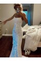 Discount Sleeveless Sheath Spaghetti Straps Prom Dress Canada