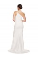 Discount Sleeveless Ivory Sheath Strapless Stretch Crepe Prom Dress Canada