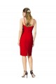 Discount Sleeveless Red Sheath Sweetheart Prom Dress Canada