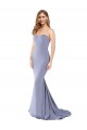 Discount Sleeveless Smoke Blue Low Back Mermaid Sweetheart Prom Dress Canada