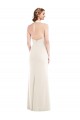 Discount Sleeveless Ivory Low Back Trumpet Halter Neck Prom Dress Canada
