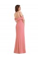 Discount Sleeveless Hot Pink Low Back Trumpet One Shoulder Prom Dress Canada