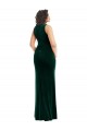 Discount Sleeveless Dark Green Trumpet Square Neck Prom Dress Canada